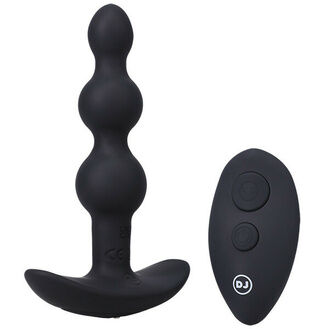 Doc Johnson A-Play Shaker Silicone Anal Plug with Remote