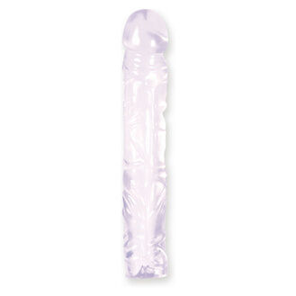 Doc Johnson Crystal Jellies 10 Inch Dong Clear