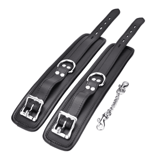 BOUND Leather Wrist Restraints alternative