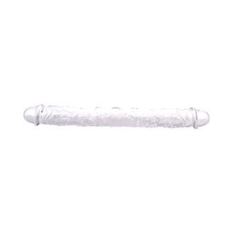 Loving Joy 15 Inch Double Ended Dildo Clear alternative