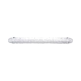 Loving Joy 18 Inch Double Ended Dildo Clear alternative