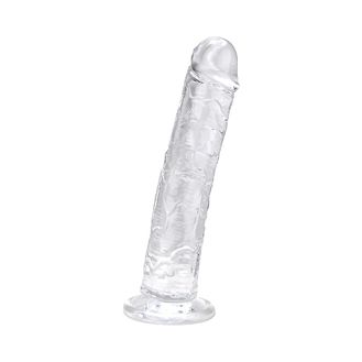Loving Joy 8.5 Inch Suction Cup Dildo Clear alternative
