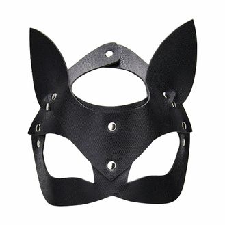 Bound to Play Kitty Cat Face Mask Black alternative