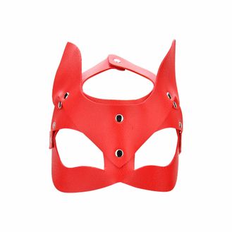 Bound to Play Kitty Cat Face Mask Red alternative