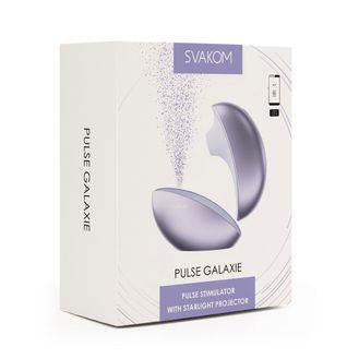 Svakom Galaxie Suction Vibrator with Mood Projector Metallic Lilac alternative