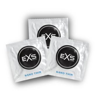 EXS Nano Ultra thin condom 30% thinner than standard alternative