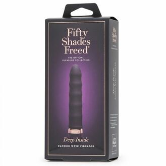 Fifty Shades Freed Deep Inside Rechargeable Classic Wave Vibrator 9 Inch