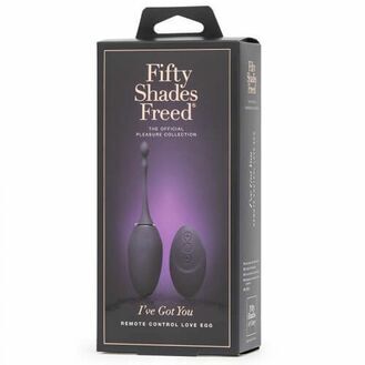 Fifty Shades Freed I've Got You Rechargeable Remote Control Love Egg