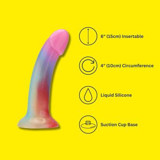 Mina Iridescent Silicone Dildo alternative