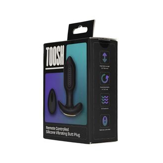 Toosh Remote Controlled Silicone Rotating &amp; Vibrating Butt Plug alternative