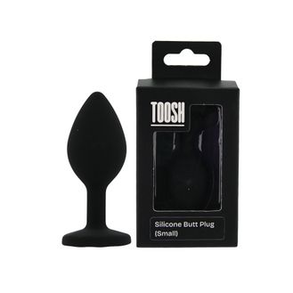 Toosh Black Silicone Butt Plug Small alternative