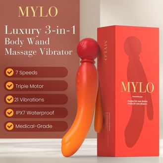 MYLO 3-in-1 Body Wand Massager Fire alternative
