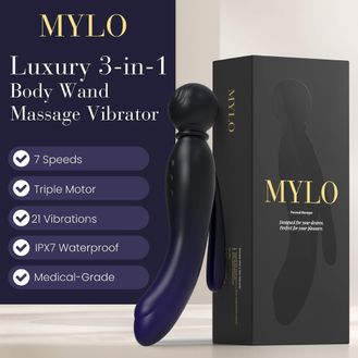 MYLO 3-in-1 Body Wand Massager Spirit alternative
