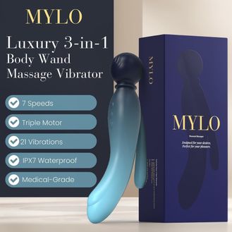 MYLO 3-in-1 Body Wand Massager Water alternative