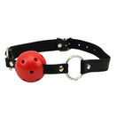 Bound to Please Breathable Ball Gag Red additional 4