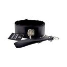 Bound to Please Furry Collar with Leash Black additional 2