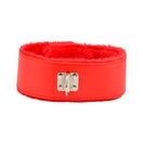 Bound to Please Furry Collar with Leash Red additional 4