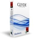 Glyde Ultra Blueberry Flavour Vegan Condoms 10 Pack additional 1