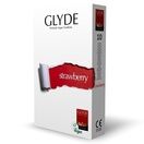 Glyde Ultra Strawberry Flavour Vegan Condoms 10 Pack additional 2