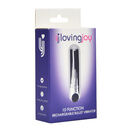 Loving Joy 10 Function Rechargeable Bullet Vibrator Silver additional 3