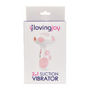 Loving Joy 2 in 1 Suction Vibrator Jumbo Dot additional 5