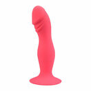 Loving Joy 6 Inch Silicone Dildo with Suction Cup Pink additional 3