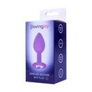 Loving Joy Jewelled Silicone Butt Plug Purple -Small additional 9