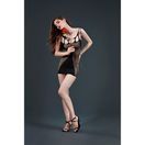 Moonlight Black Cut Out Mini Dress One Size additional 1