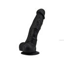 Loving Joy 7 Inch Realistic Silicone Dildo with Suction Cup and Balls Black additional 1