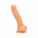 Loving Joy 7 Inch Realistic Silicone Dildo with Suction Cup and Balls Vanilla additional 3