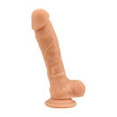 Loving Joy 8 Inch Realistic Silicone Dildo with Suction Cup and Balls Vanilla additional 4