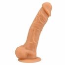 Loving Joy 9 Inch Realistic Silicone Dildo with Suction Cup and Balls Vanilla additional 1
