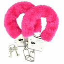 Loving Joy Furry Handcuffs Pink additional 1