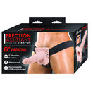 Nasswalk Toys Erection Assistant Hollow Vibrating Strap-On 6 inch Flesh Pink additional 4