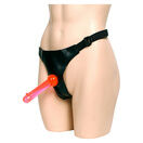 Seven Creations Crotchless Strap On Harness With 2 Dongs additional 1