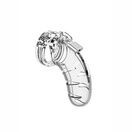 Shots Toys Man Cage 03 Male 4.5 Inch Clear Chastity Cage additional 1