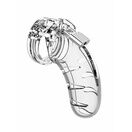 Shots Toys Man Cage 03 Male 4.5 Inch Clear Chastity Cage additional 2