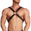 Shots Toys Ouch Adonis High Halter Harness additional 2