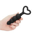 Shots Toys Ouch Silicone Anal Love Beads Black additional 2