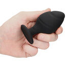 Shots Toys Ouch Silicone Swirled Butt Plug Set Black additional 2