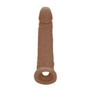 Shots Toys RealRock 9 Inch Penis Sleeve Flesh Tan additional 1
