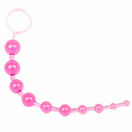 Pink Chain Of 10 Anal Beads additional 1
