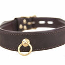 BOUND Nubuck Leather Choker with 'O' Ring additional 3