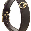 BOUND Nubuck Leather Choker with 'O' Ring additional 1