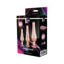Dream Toys Gleaming Butt Plug Set Rose Gold additional 4