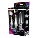 Dream Toys Gleaming Butt Plug Set Silver additional 4