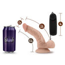 Blush Novelties Dr Skin Dr Ken Curved Vibrating Cock With Suction Cup additional 4