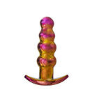 Dream Toys Glamour Glass Remote Control Beaded Butt Plug additional 2
