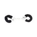 Bound to Play. Heavy Duty Furry Handcuffs Black additional 1