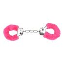 Bound to Play. Heavy Duty Furry Handcuffs Pink additional 2